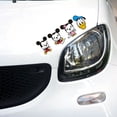 thumbnail image 1 of Disney Mickey Minnie Mouse Car Sticker Cartoon Auto Body Rearview Mirror Window Car Tail Sticker Covering Up Scratches Decals, 1 of 1