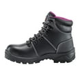 thumbnail image 3 of FSI Nautilus Avenger Womens 6" Steel Toe Waterproof EH Work Boots Black A8124, 3 of 4