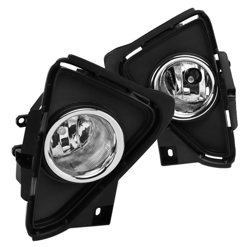 SpecD Tuning For 20162017 Toyota Rav4 Clear Bumper Fog Lights Driving