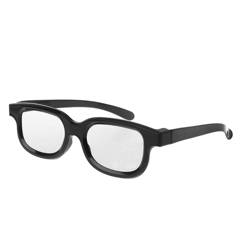 Circular Polarized Passive 3d Stereo Glasses Black For 3d Tv Real D Imax Cinemas