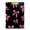 Gold, variant on Pink Watercolor Bows Stars Black Background Acrylic Clipboard Drawing Board with Hook Writing Pad File Storage A4 Size Gold 12.5" x 9"
