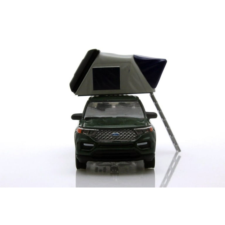 2022 Ford Explorer Limited w/ Rooftop Tent, Dark Green