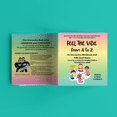 thumbnail image 2 of CARTWHIRLER Book #4 - Feel The ViBE From A to Z: An Interactive Workbook and FUN Card Game Focusing on POSITIVE AFFIRMATIONS and ALPHABETICAL ORDER, 2 of 5