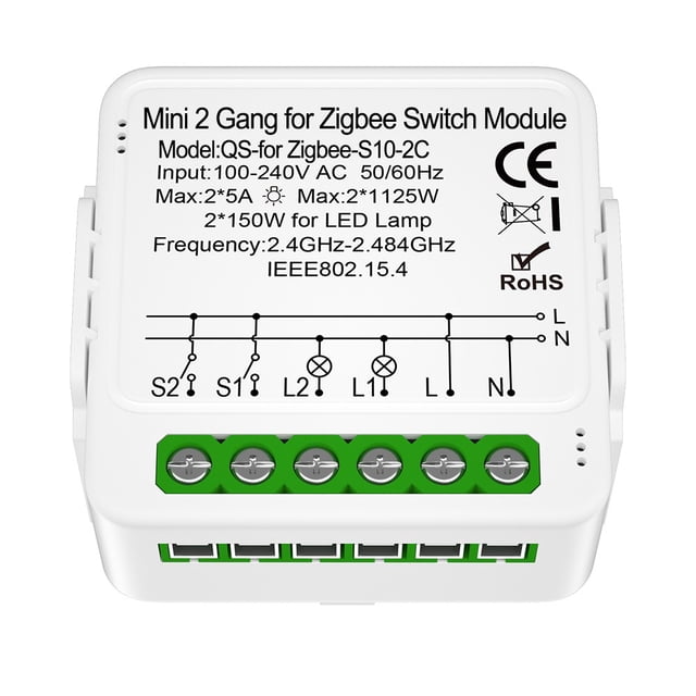 Mini para Smart Interruptor de control de interruptor para el hogar Electrodomésticos para iluminación