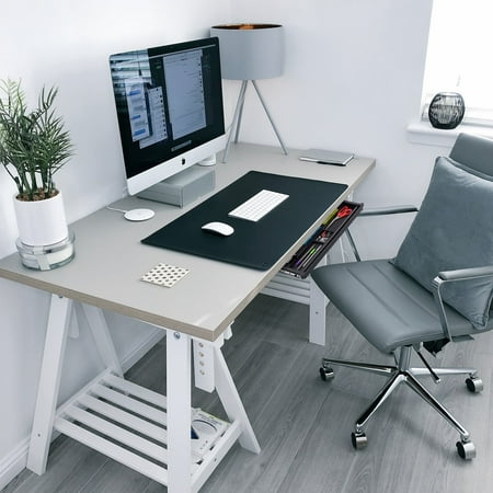 Mount-It! - Under Desk Slide Out Pencil Drawer - Black