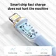 thumbnail image 5 of Cable de carga rápida PD USB C de 27W para iPhone 14, 13, 12, 11 Pro Max, XS, XR, tipo C a L, accesorios de carga rápida de silicona líquida, 5 of 5
