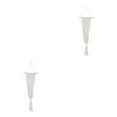 thumbnail image 4 of Thinsony Lightweight And Portable Macrame Planter Wall Hanging Basket Versatile Solution white 22-2 2Set, 4 of 6