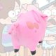 thumbnail image 2 of Juguete De Peluche De Cerdo Rosa, Bonitos Animales De Peluche Suaves, Regalo De Cumpleaños Para Niñas Y Niños sonducket FN006427-00, 2 of 6