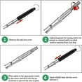 thumbnail image 5 of HLONK Dog Whistle  2 Pack Ultrasonic Dog Whistle to Stop Barking for Dogs  Professional Recall Dog Training Whistles  Adjustable Ultrasonic Silent Dog Whistle to Stop Barking Control Devi, 5 of 5