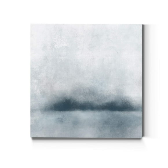 Renditions Gallery Nature Canvas Wall Art Paintings & Prints Silent Silver Fog Modern Decor Canvas Framed Wall Hanging for Bedroom Dining Living Room Office Home Kitchen Artwork Pictures - 10"x10"