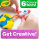 thumbnail image 3 of Masa para modelar Crayola Blue, 1,36 kg, suministros de arte para el aula a granel, 3 of 6