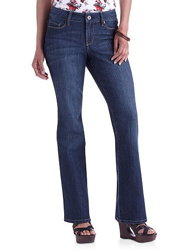 Women's Basic Bootcut Jeans, Petite - Walmart.com
