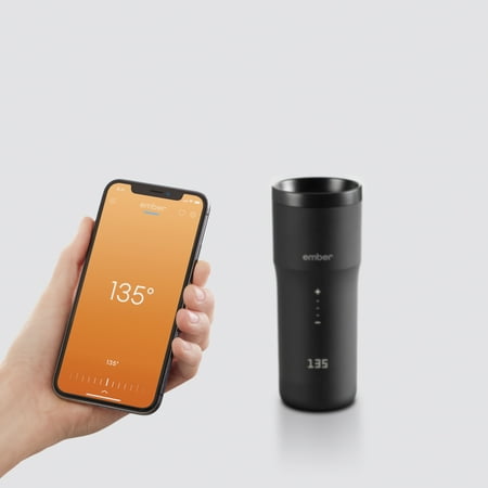 Ember - Travel Mug 2+, 12 oz, Temperature Control Smart Travel Mug - Black