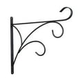 thumbnail image 4 of Tineasur Decorative Black Flower Pot Hanging Bracket Iron Planter Holder for Balcony and Living Room, 4 of 8