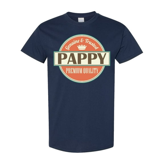 Inktastic Genuine Pappy Vintage T-Shirt