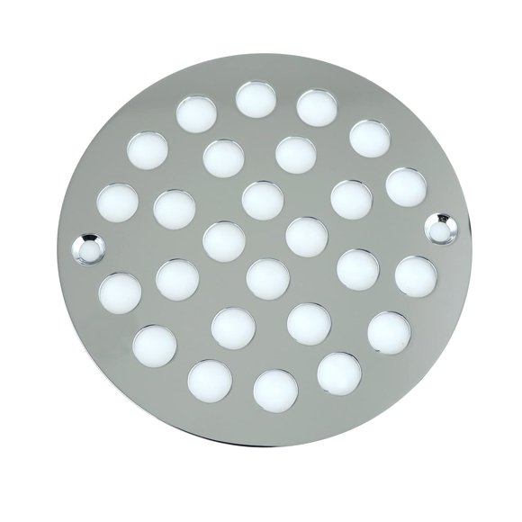 Filtro de Drenaje Poyde 4" Cubierta de Piso para Ducha con Tornillos Cromo