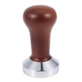 thumbnail image 3 of Tamper Wooden Handle Barista Espresso Machine 51mm Wood Color, 3 of 4