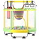 thumbnail image 1 of Trampolín Infantil de 55 Pulgadas – Certificado – Mini Trampolín con Red de Seguridad – 181 kg – Ajustable – Interior y Exterior, 1 of 7