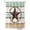 Beige Green, variant on Boanket Polyester Fabric Texas Star Shower Curtain, Country Teal Brown Farmhouse Wooden Waterproof Bathtub Curtain Bathroom Decor Set with Hooks 36 x 72 Inches,