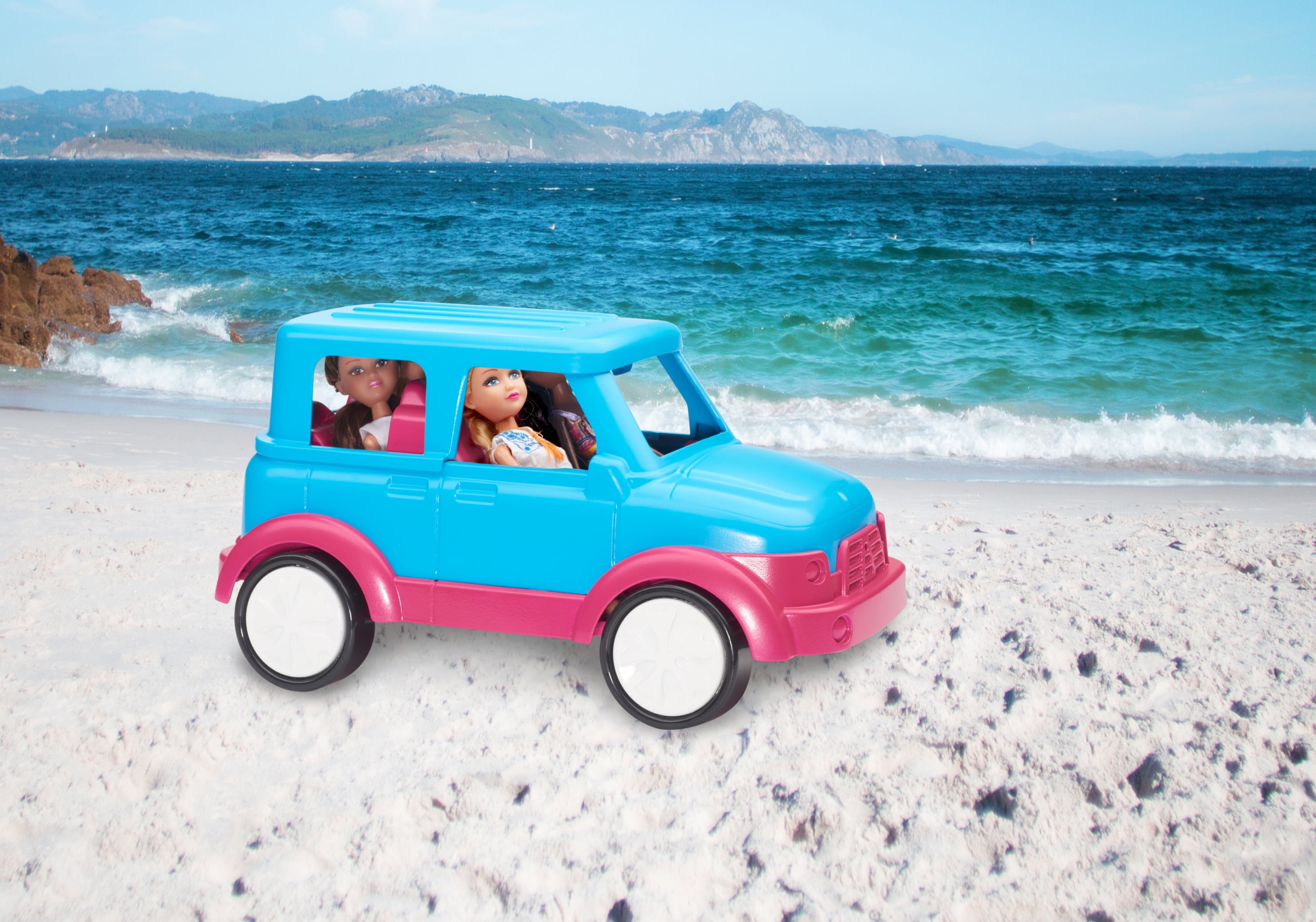 fashion doll suv boat set