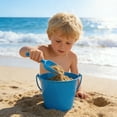 thumbnail image 2 of TIELUTT Kids Beach Sand Winter Multifunctional Outdoor Play for Toddlers Pool Rings Float for Adults Sand Buckets Bulk Inflatable Ring Pool with Filter Outdoor Water Games for Kids Ages 8-12 Sand Pail, 2 of 6