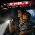 thumbnail image 3 of Energizer Weatheready Rechargeable Compact Handheld Light, Plug-In Rechargeable LED Light, Automatic Turn-On Emergency Flashlight, Built-In Rechargeable Battery Included, 3 of 9