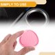 thumbnail image 5 of Unique Bargains 4 Pcs 7cm Universal Car Cup Holder Coaster - Alfombrillas para Portavasos de Coche Antideslizantes - Rosa, 5 of 6