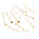 thumbnail image 2 of 10 Piezas Horquilla Moda Jinwen Dorada Pinza de Pelo Accesorio para El Cabello, 2 of 8
