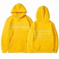 thumbnail image 3 of "You Are Enough Print Hoody Autumn Casual Men's And Women's Pullover Hoodies Tops", 3 of 4