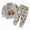 outfits001-Grey, variant on NOLDARES Infant Toddler Winter Wear 2 Piece Long Sleeve Print Round Neck T-Shirt Fleece Pants Warm Outfits Clothes Set Size:6-12 M,Light Yellow