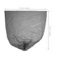 thumbnail image 3 of 5 rollos de bolsas de basura de plástico, bolsas de basura para cocina, bolsas de basura engrosadas para baño, bolsas de basura para baño, bolsas de basura de plástico, bolsas de basura engrosadas, 3 of 8