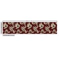 thumbnail image 3 of Ambesonne Floral Fabric by the Yard Upholstery, Vintage Poppy Blooms Art, 10 Yards, Grey Yellow Burgundy, 3 of 5