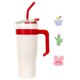 thumbnail image 1 of El vaso degradado aislado de 1250 ml mantiene el calor frío a prueba de fugas para bebidas frías y calientes, 1 of 8