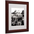 thumbnail image 1 of Trademark Fine Art 'Montmartre' Matted Framed Art by Kathy Yates, 1 of 2