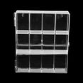 thumbnail image 3 of Caja de Almacenamiento Organizadora de Vitrina de Acrílico Perfke 12 Compartimentos Estuche de Muestra, 3 of 9