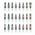 thumbnail image 2 of Amdohai 24-in-1 RS1 Multifunctional Ratchet Screwdriver Set DIY Tool Kit Toolbox General Household Hand Tool Screw Driver with Tool Box, 2 of 8