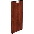 thumbnail image 3 of Lorell Cherry Laminate Credenza Leg Rectangular Base - 28" Height x 11.75" Width x 1" Depth - Assembly Required - Cherry, Laminated, 3 of 3