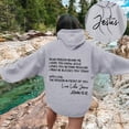 thumbnail image 2 of Womens Hoodies Womens Fall Fashion 2025 Women's YOU ARE ENOUGH Dear Person Behind Me Remember That Mental Health Hoodie, 2 of 8