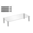 thumbnail image 1 of 1 Set Birthday Cake Stand Transparent Rectangular Multipurpose Acrylic Cake Cupcake Display Stand Holder Party Supplies, 1 of 12