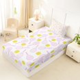 thumbnail image 4 of Manfei Pink Tennis Racket Twin Sheets,Ball Sports Games Bedding For Girls,Pastel Tone,3 Pieces,1 Fitted Sheet and 1 Pillowcase, 4 of 7