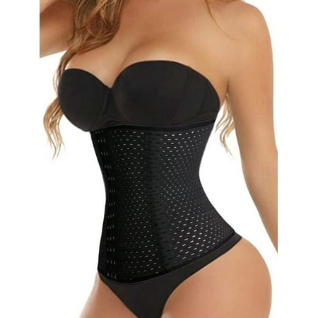 

FITVALEN Waist Trainer Corset for Women Sport Workout Body Shaper Tummy Control Fat Burner Belly Slimmer Girdle