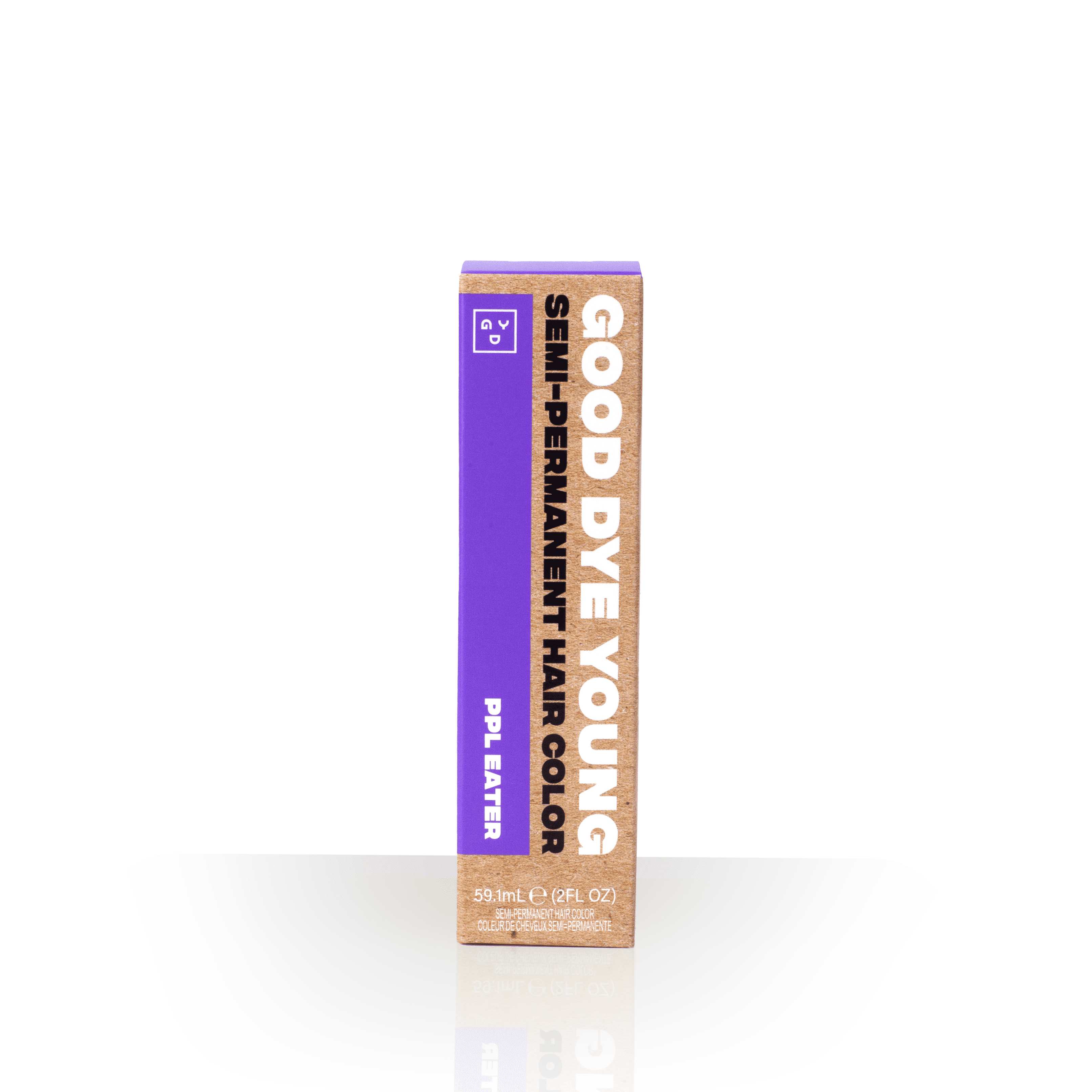 Good Dye Young, Streaks & Strands, PPL Eater (Purple) Semi-Permanent Hair Dye, 2oz