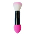 thumbnail image 2 of Fiudx Nuevo 1 Brocha de Maquillaje de Nailon para Rubor, Dos Cabezales, 2 of 2