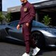 thumbnail image 2 of Kalauyu Men's Tracksuit 2 Piece Half Zipper Sweatsuit Sets Casual Jogging Athletic Suits, 2 of 9