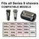 thumbnail image 4 of 90B 92B Shaving Heads for Braun Series 9 Electric Shavers (Black), 4 of 5
