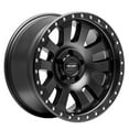 thumbnail image 6 of 17x9 Pro Comp 7046 Prodigy Matte Black Wheel 5x5 (-6mm), 6 of 7