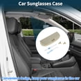 thumbnail image 2 of Estuche para Gafas de Sol de Coche Unique Bargains para Mercedes-Benz Clase E 2013-2016, Soporte para Gafas de Sol, Caja de Almacenamiento Plástica Beige, 1 Juego, 2 of 7