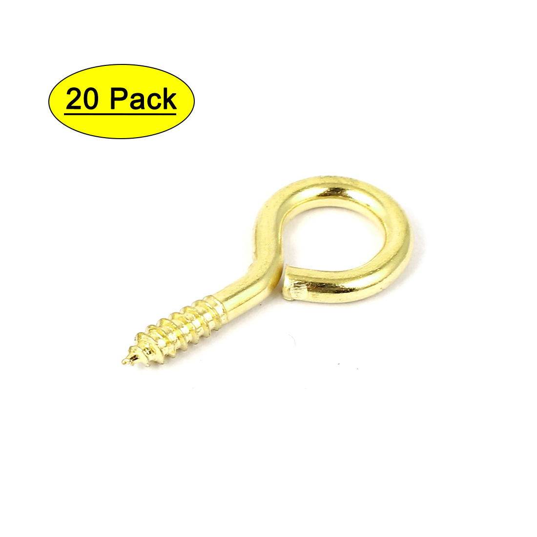 Uxcell Jewelry Garden Vine Wire Eyelet Screw Eye Hook