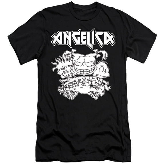 Rugrats Angelica Pickles Rocks Unisex Adult Canvas Brand T Shirt