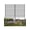 A, variant on EastVita Home Metal Decorative Garden Fence 10 or 15 Panels No Dig Decorative Fence With Gate For Outdoor Yard Patio Animal Barrier Rustproof Metal Wire Panel Temporary Dog Fence- Horizontal